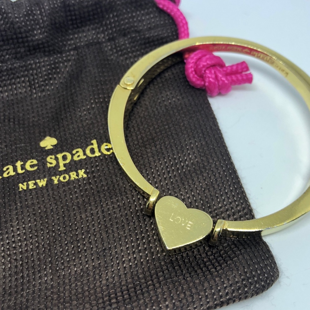 Gold- Tone LOVE Bangles -GUC